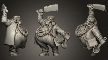 Military figurines Bomb 3d model